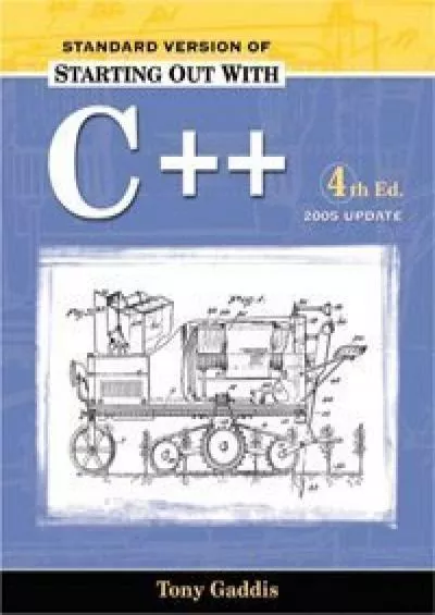 [eBOOK]-Starting Out with C++ (4th Edition)