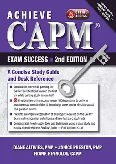 (BOOK)-Achieve CAPM Exam Success, 2nd Edition: A Concise Study Guide and Desk Reference