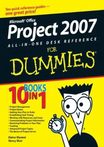 (DOWNLOAD)-Microsoft Office Project 2007 All-in-One Desk Reference For Dummies