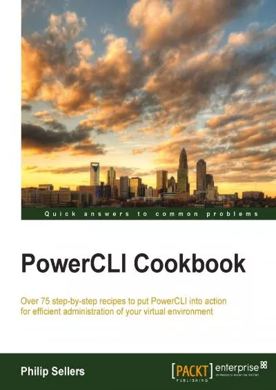 (BOOK)-PowerCLI Cookbook
