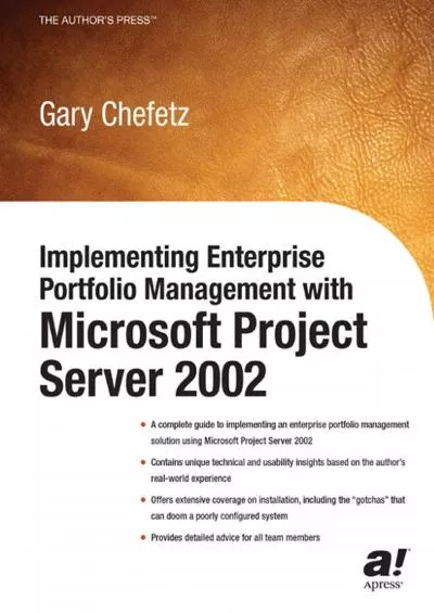 (READ)-Implementing Enterprise Portfolio Management with Microsoft Project Server 2002