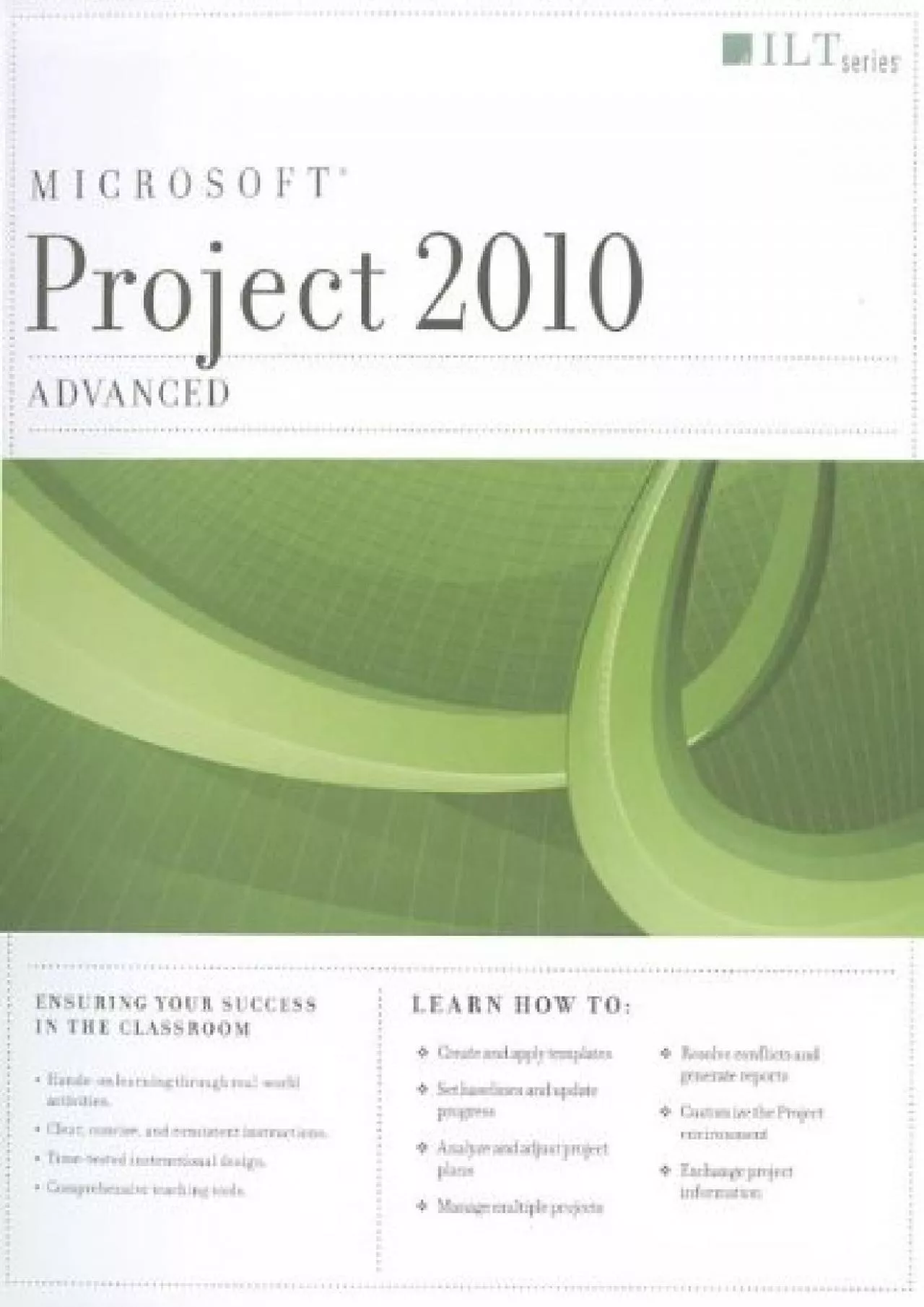 PDF-(DOWNLOAD)-Project 2010: Advanced + Certblaster