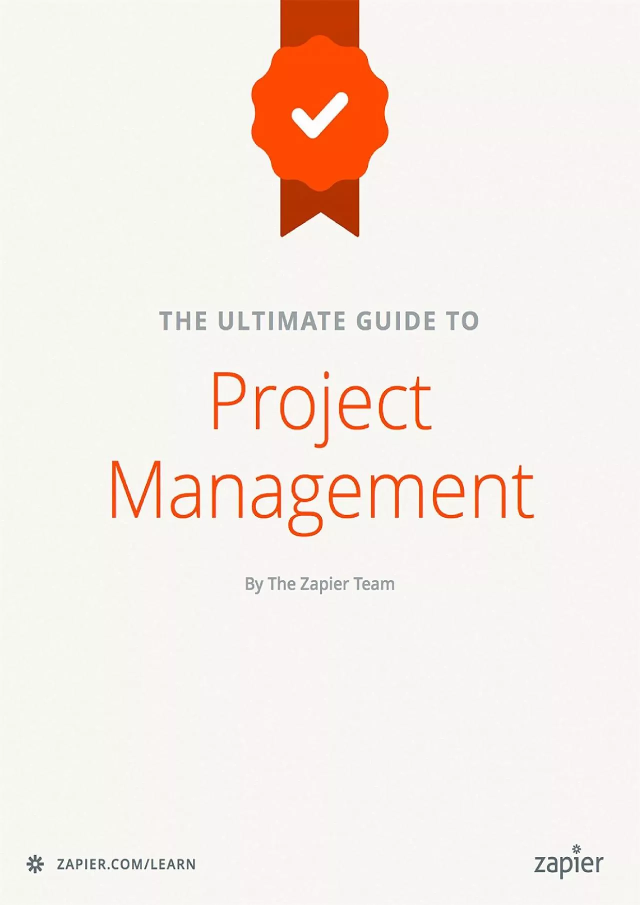 PDF-(BOOK)-The Ultimate Guide to Project Management: Learn everything you need to successfully