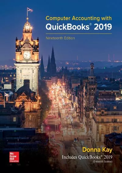 (EBOOK)-Computer Accounting with QuickBooks 2019