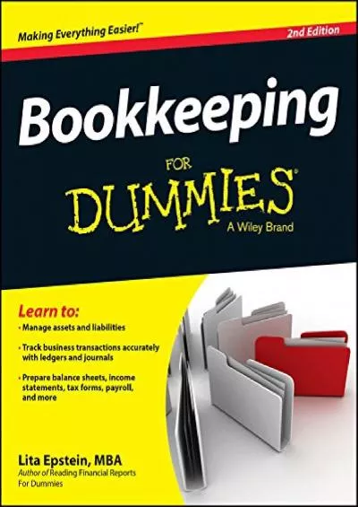 (BOOK)-Bookkeeping For Dummies