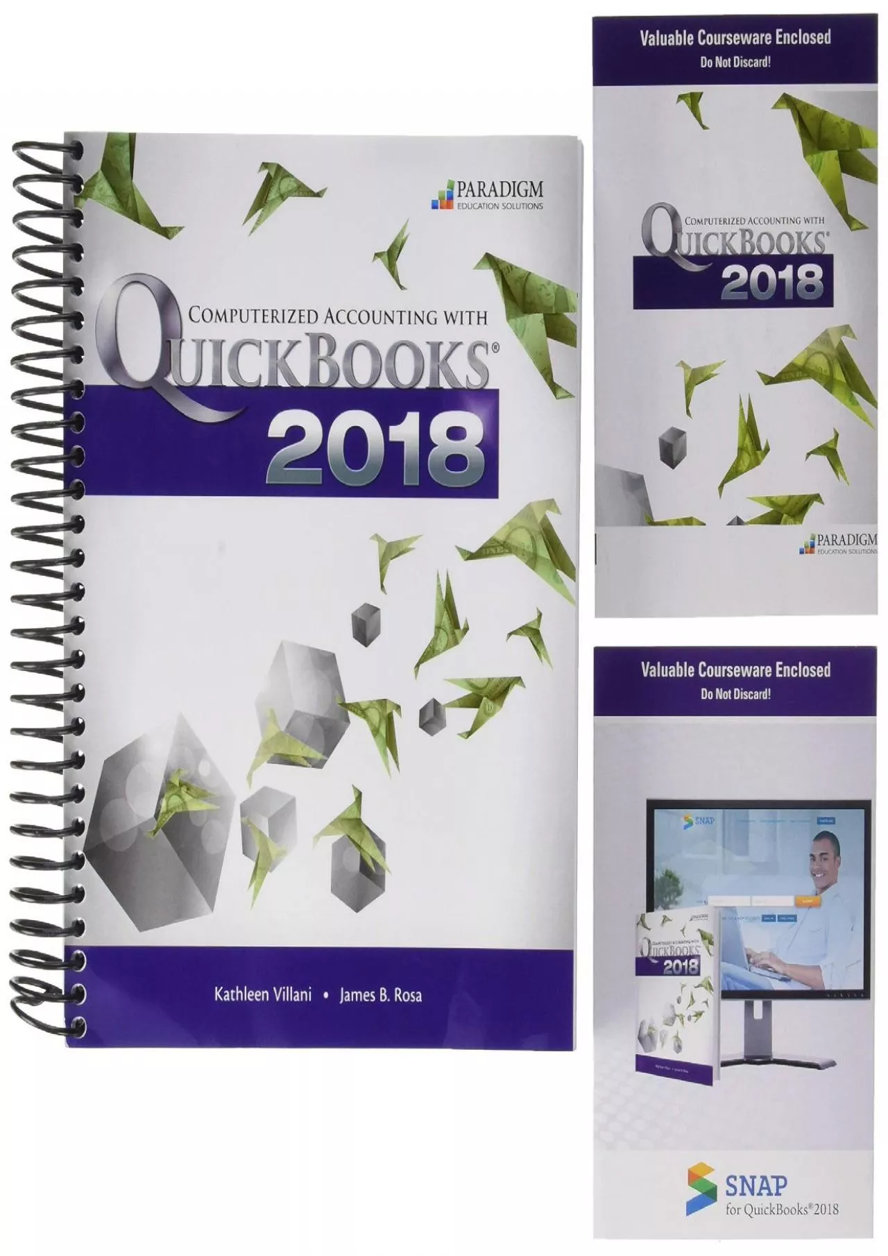 PDF-(BOOK)-Computerized Accounting with QuickBooks 2018 and SNAP