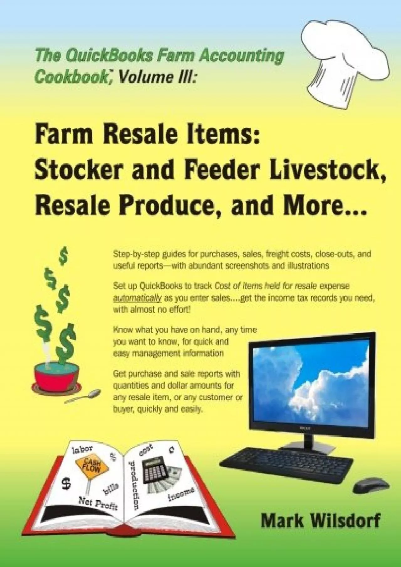 PDF-(BOOS)-The QuickBooks Farm Accounting Cookbook, Volume III: Farm Resale Items: Stocker