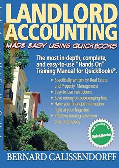 (READ)-Landlord Accounting Made Easy Using Quickbooks