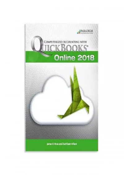 (BOOK)-Computerized Accounting with QuickBooks Online 2018