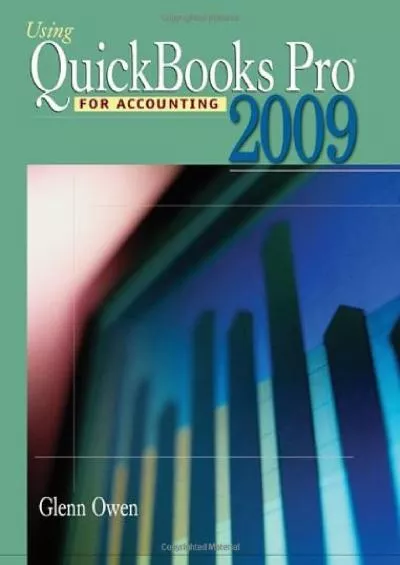 (DOWNLOAD)-Using Quickbooks Pro 2009 for Accounting (with CD-ROM)