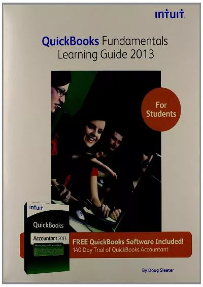 (EBOOK)-QuickBooks Fundamentals Learning Guide 2013 for Students