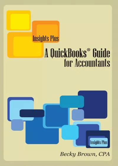 (EBOOK)-A QuickBooks Guide for Accountants