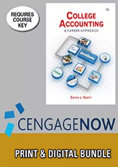 (BOOK)-Bundle: College Accounting: A Career Approach (with Quickbooks Accounting 2013 CD-ROM), 12th + CengageNOW Printed Access Card