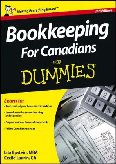 (BOOK)-Bookkeeping For Canadians For Dummies