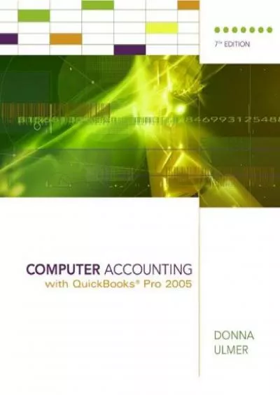 (BOOK)-Computer Accounting with QuickBooks 2005