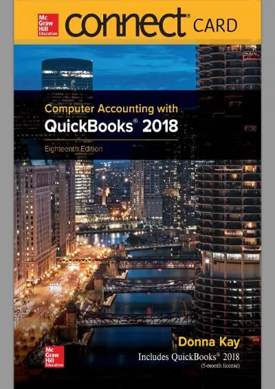 (READ)-Connect Access Card for Computer Accounting with QuickBooks 2018