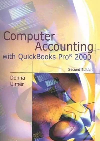 (READ)-Computer Accounting With Quickbooks Pro 2000