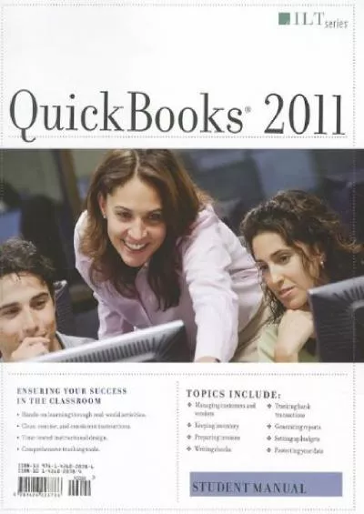 (EBOOK)-Quickbooks 2011 (ILT)