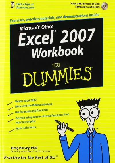 (BOOS)-Excel 2007 Workbook For Dummies