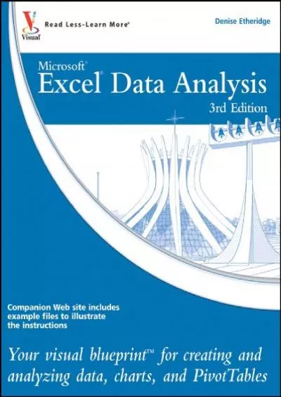 (BOOS)-Excel Data Analysis: Your visual blueprint for creating and analyzing data, charts