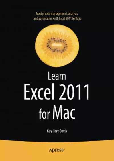 (DOWNLOAD)-Learn Excel 2011 for Mac