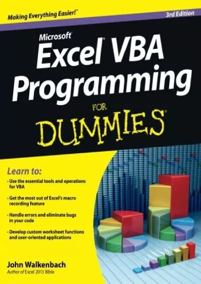 (READ)-Excel VBA Programming for Dummies: Third Edition