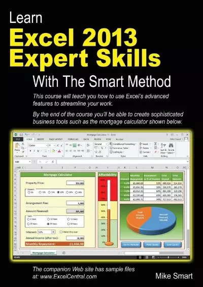 (READ)-Learn Excel 2013 Expert Skills with The Smart Method: Courseware Tutorial teaching Advanced Techniques