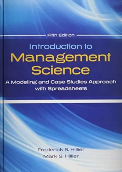 (BOOK)-Introduction to Management Science