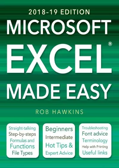 (EBOOK)-Microsoft Excel Made Easy (2018-19 Edition)