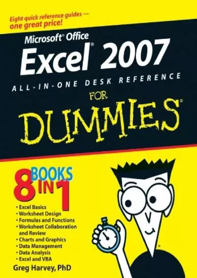 (BOOK)-Excel 2007 All-In-One Desk Reference For Dummies
