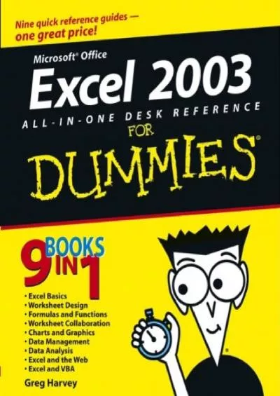 (READ)-Excel 2003 All-in-One Desk Reference For Dummies