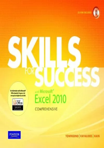 (READ)-Skills for Success with Microsoft Excel 2010, Comprehensive