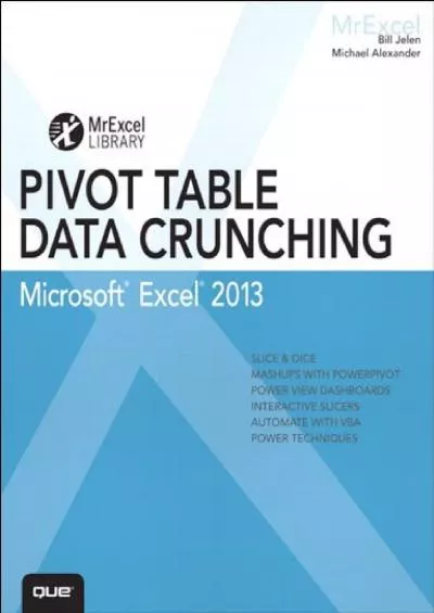 (EBOOK)-Excel 2013 Pivot Table Data Crunching (MrExcel Library)