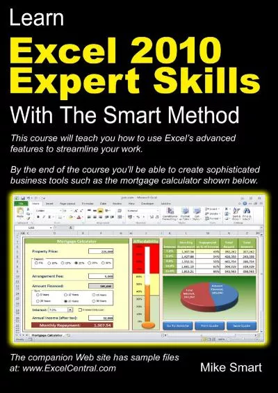 (READ)-Learn Excel 2010 Expert Skills with The Smart Method: Courseware Tutorial teaching