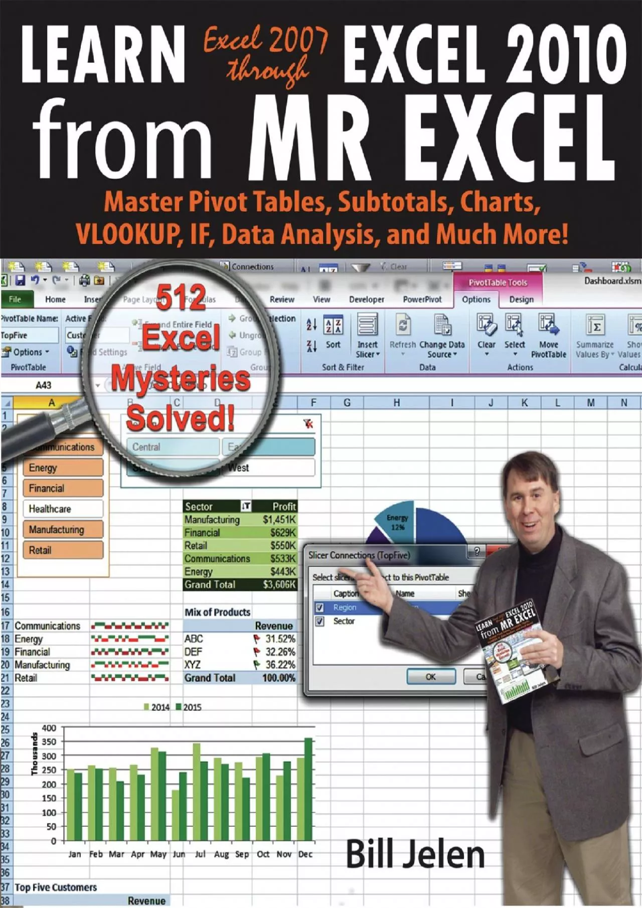 (BOOS)-Learn Excel 2007 through Excel 2010 From MrExcel: Master Pivot Tables, Subtotals,
