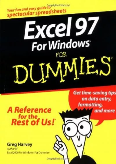 (READ)-Excel 97 For Windows For Dummies