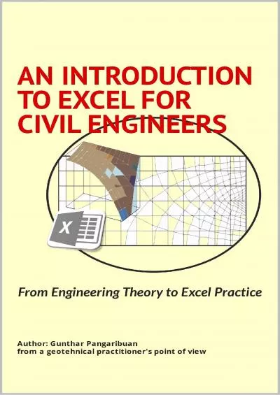 (READ)-An Introduction to Excel for Civil Engineers: From Engineering Theory to Excel