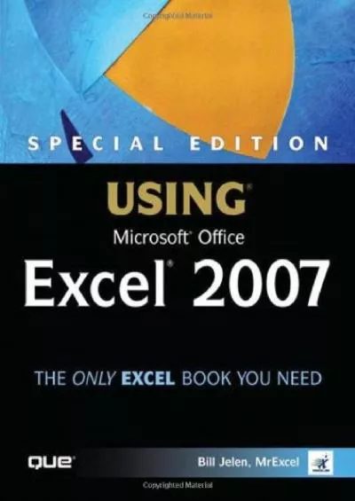 (BOOS)-Special Edition Using Microsoft(R) Office Excel 2007