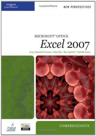 (READ)-New Perspectives on Microsoft Office Excel 2007, Comprehensive (Available Titles