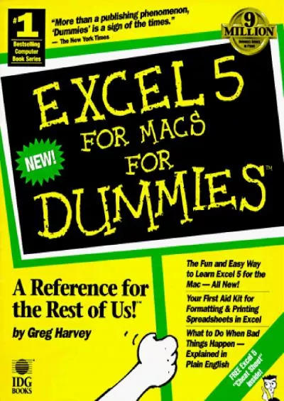 (EBOOK)-Excel 5 For Macs For Dummies