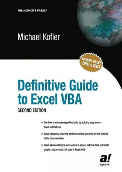 (BOOK)-Definitive Guide to Excel VBA, Second Edition