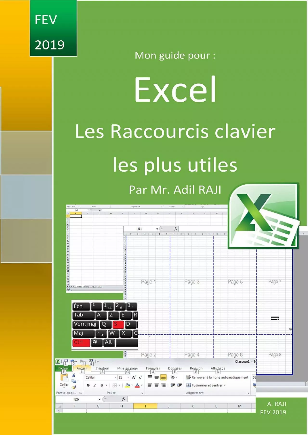 PDF-(BOOK)-Excel: Les Raccourcis clavier les plus utiles: Mon guide RAJI (French Edition)