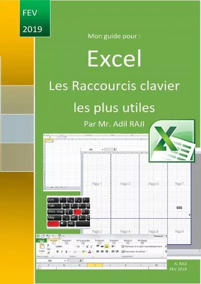 (BOOK)-Excel: Les Raccourcis clavier les plus utiles: Mon guide RAJI (French Edition)