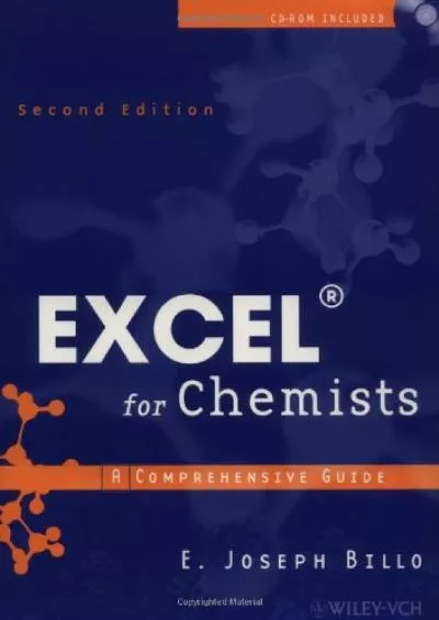 (EBOOK)-Excel for Chemists: A Comprehensive Guide (2nd Edition)