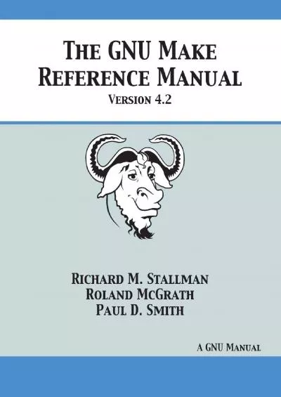 [eBOOK]-GNU Make Reference Manual: Version 4.2