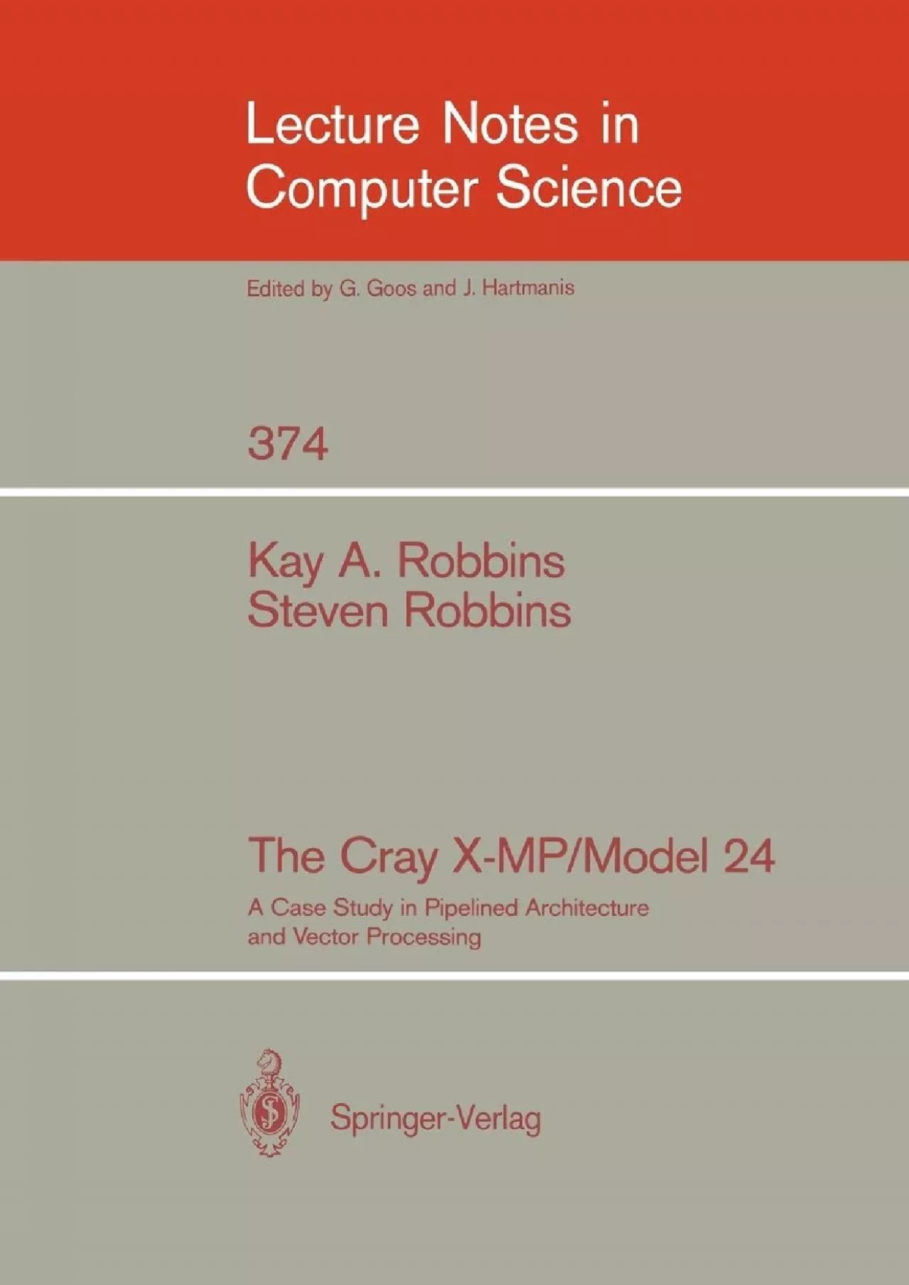 PDF-[eBOOK]-The Cray X-MP/Model 24: A Case Study in Pipelined Architecture and Vector Processing