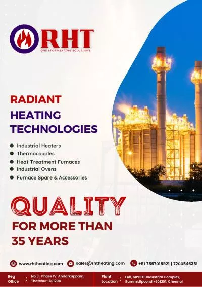 INDUSTRIAL HEATERS MANUFACTURERS IN CHENNAI