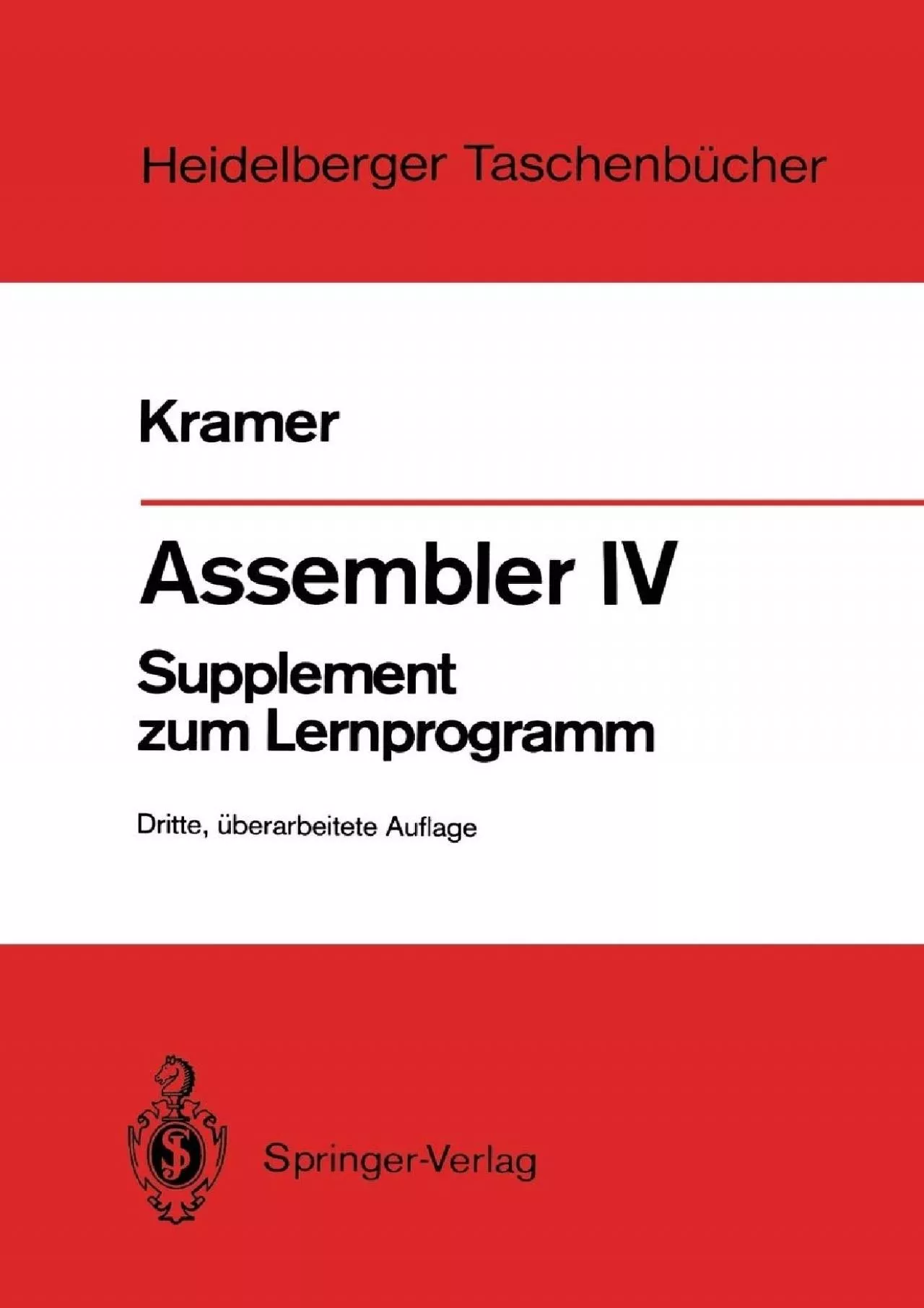 PDF-[READING BOOK]-Assembler IV: Supplement zum Lernprogramm (Heidelberger Taschenbücher,