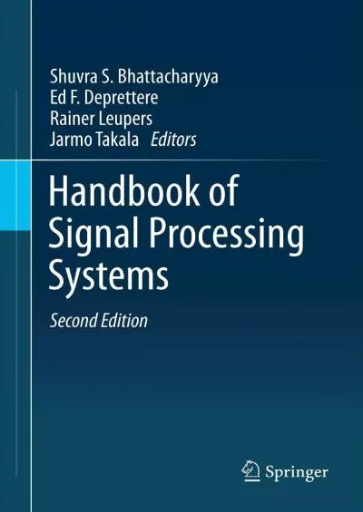 [PDF]-Handbook of Signal Processing Systems