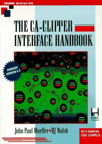 [BEST]-The Ca-Clipper Interface Handbook